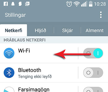 Netkerfi - Wi-Fi