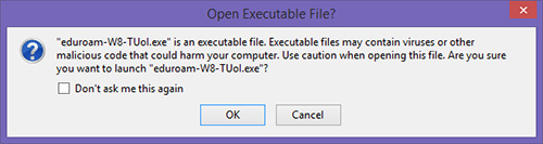 Open Executable File?