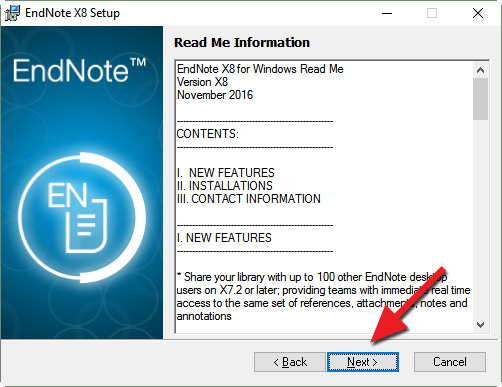 install endnote x2